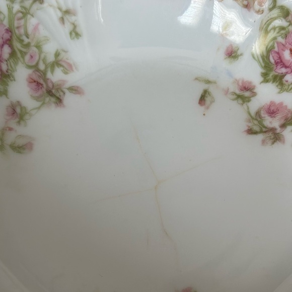 Z S & Co Floral Porcelain Berry Bowls - Picture 3 of 5